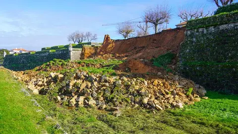 Fortaleza de Valença derrocada.