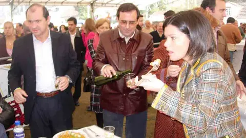 Festa do Codillo de 2005. Nidia Arévalo aínda non era alcaldesa de Mos.