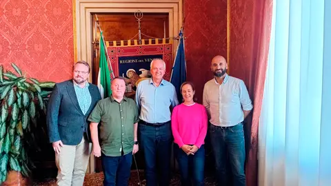 Encuentro en Venecia.