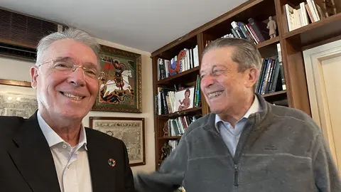 Mayor Zaragoza y Francisco Peña.