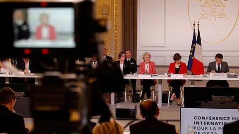 O anúncio foi feito pelo Secretário de Estado dos Negócios Estrangeiros e Cooperação, Francisco André, na Conferência Humanitária para a População Civil de Gaza, em Paris.