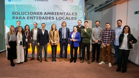 La vicepresidenta segunda y conselleira de Medio Ambiente, Territorio y Vivienda clausuró hoy en Santiago la Jornada sobre soluciones ambientales para entidades locales.