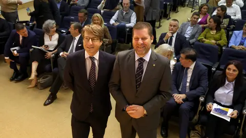 El conselleiro de Hacienda y Administración Pública participó en la inauguración del IV Simposio de Contratación Pública organizado por AGEINCO.