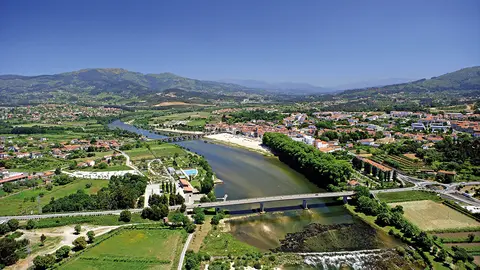 Vista Aérea de Ponte de Lima. F. PIQUEIRO.