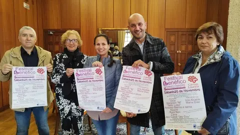 Presentación del Festival Benéfico.