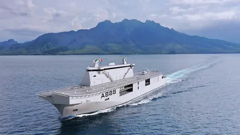 Assinatura do contrato para a construção da Plataforma Naval MultifuncionaL