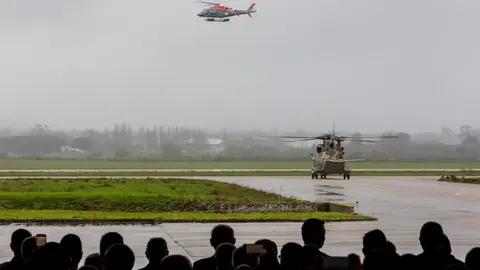 Centro Multinacional de Formação em Helicópteros da Agência Europeia de Defesa foi formalmente transferido para Portugal.