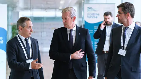 O presidente da Xunta clausurou en Vigo o II Congreso Internacional Maritime Trends Summit organizado por Asime.