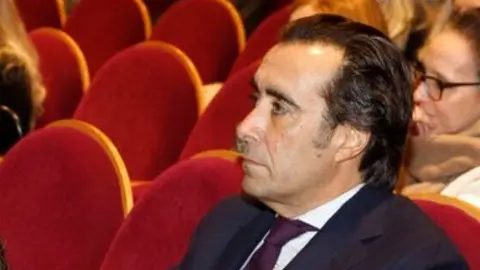 Francisco Abuín, en el acto del X aniversario de MUNDIARIO. / Xurxo Lobato