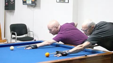 Negro y Manteiga empezando la Final.