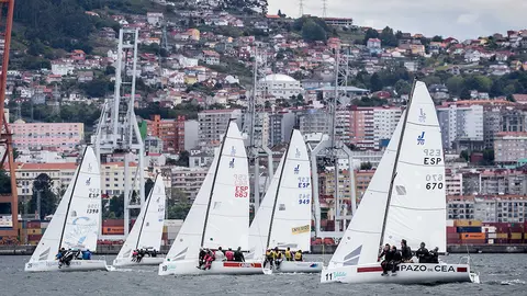 Campeonato Gallego Villalia de J70+J80 organizado por el Real Club Náutico de Vigo, 2023 ©SAILINGSHOTS BY MARÍA MUIÑA.