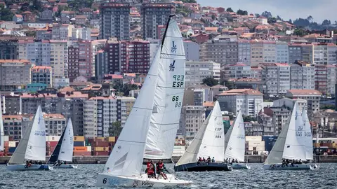 Campeonato Gallego Villalia de J70+J80 organizado por el Real Club Náutico de Vigo, 2023 ©SAILINGSHOTS BY MARÍA MUÍÑA.