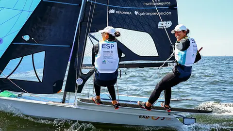 49er FX.- Támara Echegoyen y Paula Barceló. SAILING ENERGY.
