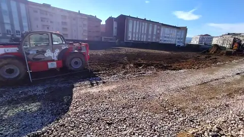 O concello autoriza o inicio das obras da nova superficie comercial do parque da Curuxeira.