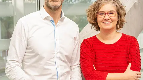 Responsables de Ingeo, especializada en la implantación de energía geotérmica.