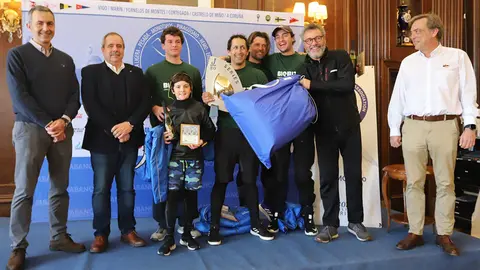 Biobizz del Marítimo del Abra de Getxo vencedor en La Coruña. PEDRO SEOANE.