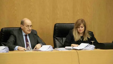 Representantes de  Gándara Moure, Agustín Gándara y María Dolores Rodríguez.