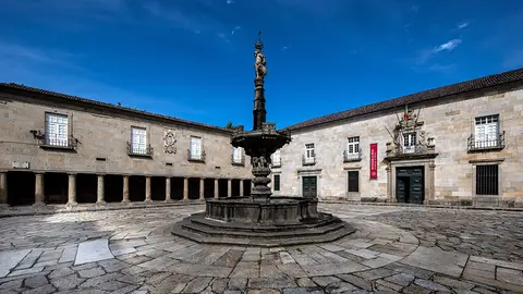 Reitoria da UMinho, no centro de Braga.