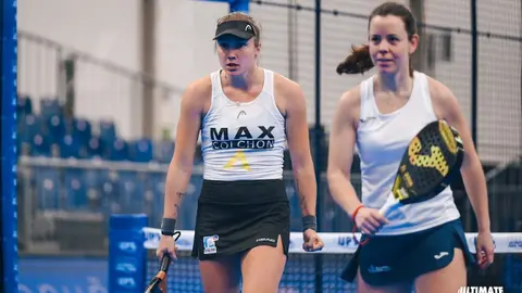 Jessica Castelló y Claudia Jensen.