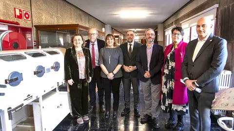 O conselleiro de Sanidade en El conselleiro de Sanidade en funciones mostró el compromiso de la Xunta para que los profesionales del Sergas cuenten con las herramientas necesarias para mejorar la calidad asistencial, docente e investigadora a través de la simulación clínica.