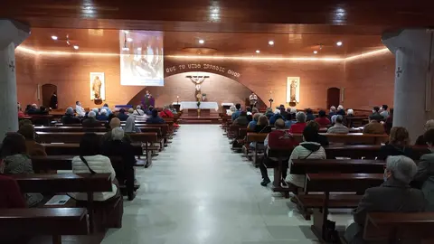 24 horas para el Señor, en el templo del Sagrado Corazón de Jesús, en Vigo.