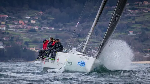 Orión, vencedor en Clase 1 Froiz y Premio Magín Froiz al mejor barco de la flota © CLARA GIRALDO/DESMARQUE.
