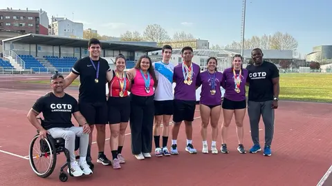 Na actualidade Xiana Lago, David Vallines, Aixa Corbacho, Aitana Capeáns, Eirika Martínez e Hugo Casañas son os atletas que contan cunha das becas no CGTD que oferta o atletismo para este 2024.