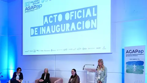 Un momento de la inauguración.