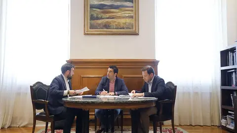 Reunión co presidente da Deputación.