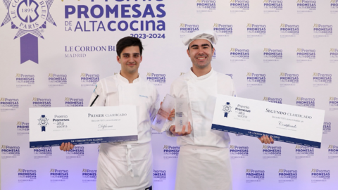 Diz recibirá una beca valorada en más de 26 000€ para estudiar en la prestigiosa escuela de cocina.