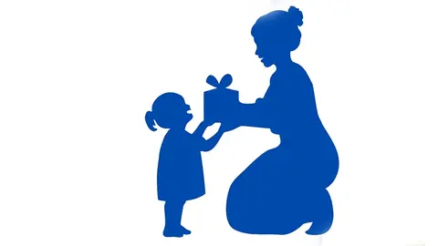 Fragmento do cartel do Día da Nai.