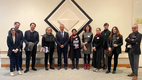 FBAC visita Bruxelas e dá a conhecer a BIAC no Parlamento Europeu.