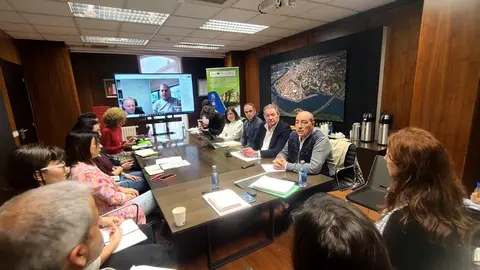 Reunión IET Green Gap en Pontevedra.