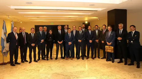 Rueda reúnese co responsable de pesca da Arxentina e con empresas pesqueiras galegas.