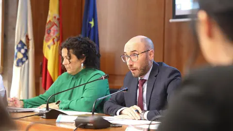 El director general de Familia, Infancia y Dinamización Demográfica, Jacobo Rey, participó este martes en el pleno del Observatorio Gallego de Familia e Infancia.
