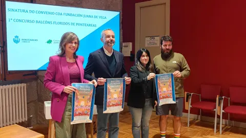 No acto de presentación do concurso, participou a alcaldesa, Nava Castro, a edil de Medio Ambiente, Silvia Fernández e o director da Escola Galega de Paisaxe da Fundación Juana de Vega.