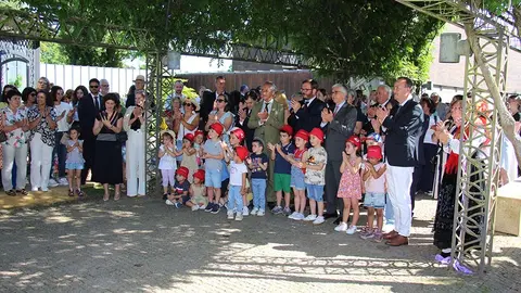 Un momento de la inauguración.