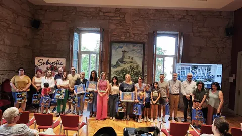 Entrega de premios Balcóns Floridos de Ponteareas.