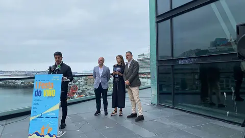 Un momento de la presentación.