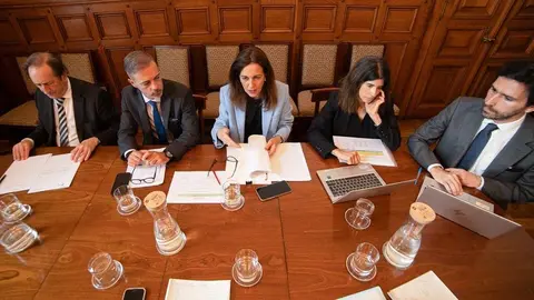 Ministros dos Assuntos Parlamentares, Pedro Duarte, e da Justiça, Rita Alarcão Júdice, apresentam Agenda anticorrupção aos partidos parlamentares, Lisboa.