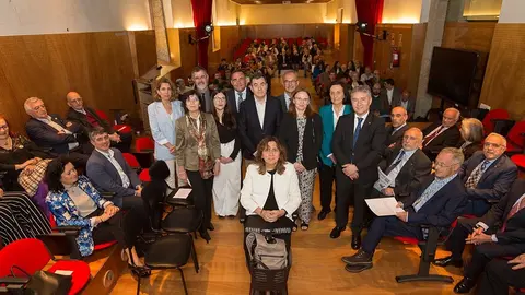 Todos los premiados.