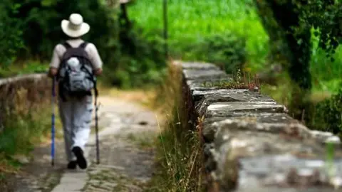 El Consejo de Europa distinguió el Camino de Santiago cómo Primer Itinerario Cultural en 1987. ARCHIVO.