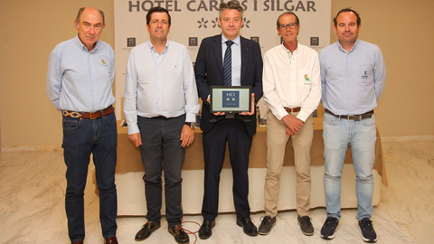 Integrantes de la organización de la regata, durante su presentación.