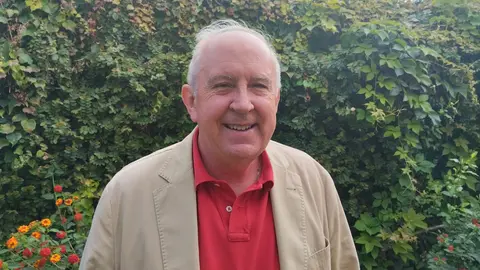 Luis Alberto Rosales, director general de Fundación CARF., esta tarde en Nigrán.