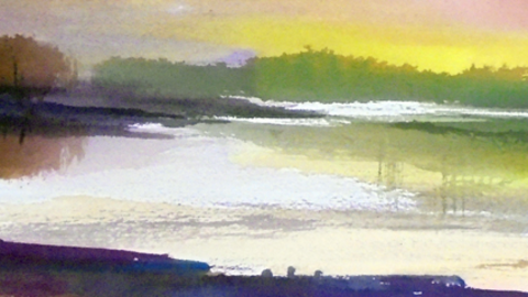 'Amares' de José Andrés, un proyecto de acuarelas llenas de atmósfera y sensualidad.