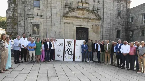 La directora xeral de Patrimonio Cultural y el delegado territorial de la Xunta en Ourense participan en la conmemoración de la vez primera que se empleó "Rovoyra Sacrata".