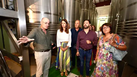 María José Gómez, titular de la Consellería de Medio Rural asistió, a la inauguración de las instalaciones.