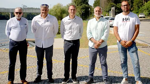 Cadaveira, Gago, Cabaleiro, Benavides y Estévez.