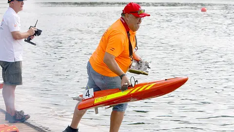 Pilotos de toda España se darán cita este fin de semana en Tui para disputar el XII Campeonato de España de Radiocontrol Térmico, ARCHIVO.