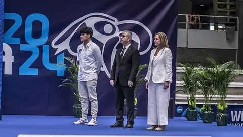 Luisa Sánchez asistió a la emocionante ceremonia de clausura.